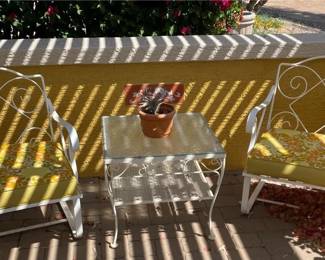Table And Two Chairs