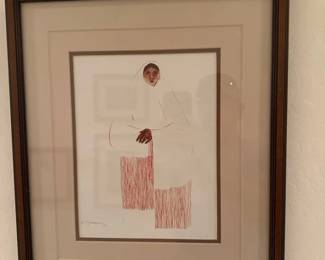 Taos Pueblo Woman By R C Gorman