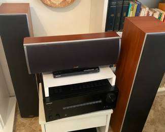 Onkyo Receiver, Polk Stereo Speakers And More