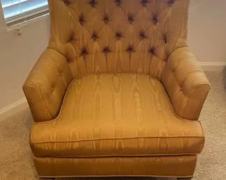 Comfy Armchair and Footstool