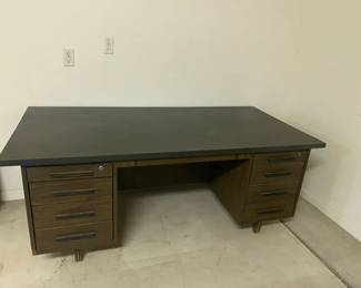 Nice Dark Wood Desk