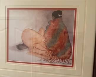 Angelinas Shawl By R C Gorman