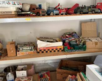 Vintage toys and games 