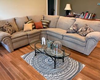 Reclining sleeper sofa 