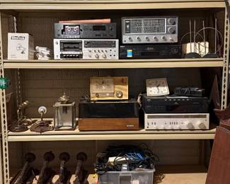 Large collection of electronics  