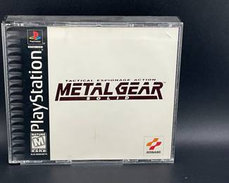 Metal Gear Solid PS1 Video Game