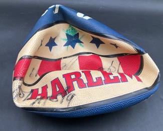 Harlem Globetrotters Autographed Ball