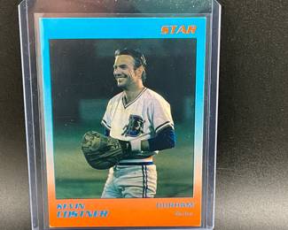 Kevin Costner Baseball Card