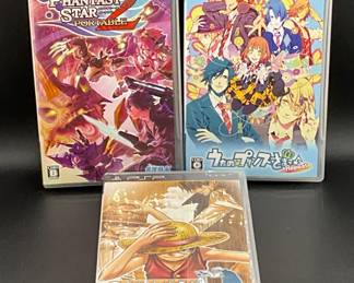 3 Japanese PSP