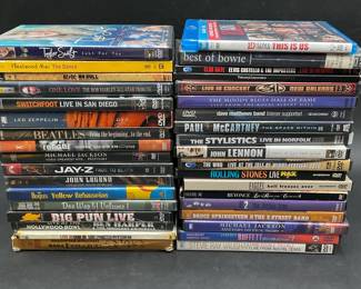 Music & Concert DVD's