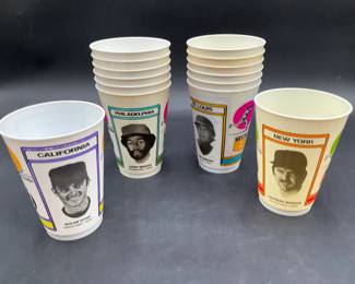 1970's 7-11  Sports Cups