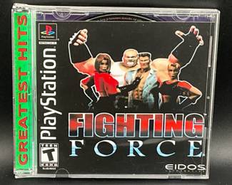 Fighting Force PS1 Video Game