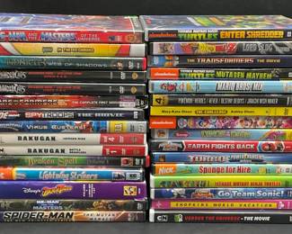 Cartoon & Kids DVD's