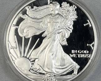 2006 Proof American Silver Eagle 1oz .999