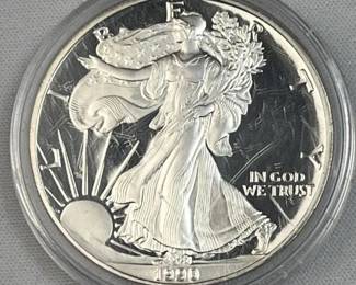1990 Proof American Silver Eagle 1oz .999