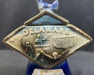 1972 Jim Beam Regal China Delaware Decanter