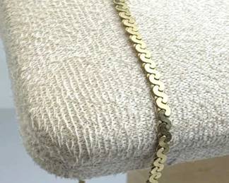 14K Yellow Gold Serpentine Bracelet