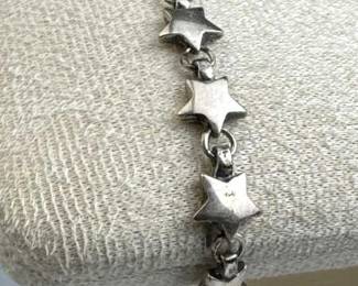 925 Silver Vintage Tiffany & Co. Puff Star Bracele