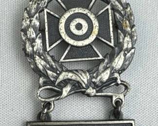 925 Silver Vintage U.S. Army Carbine Pendant