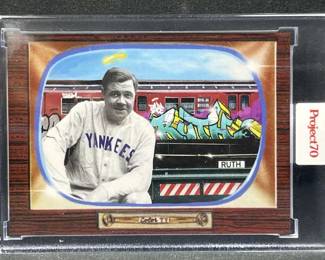 Babe Ruth by CES Topps Project 70 #728