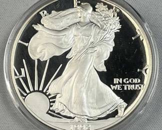 1992 Proof American Silver Eagle 1oz .999