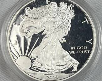 2019 Proof American Silver Eagle 1oz .999