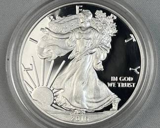2016 Proof American Silver Eagle 1oz .999