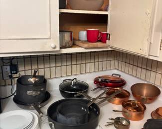 Copper pots