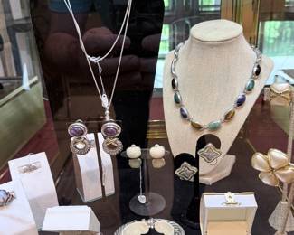 David Yurman Watch and Earrings