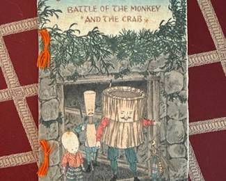 Crepe Paper Japanese Fairy Tale Books