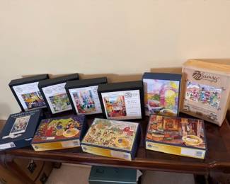 Liberty and Whimsy Wooden Puzzles