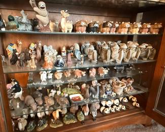 Artesania Rinconada collection shown across multiple display cases, including full display views and section photos. Entire collection is being sold as one lot. Absolutely no cherry picking. Display cases are not included and will be sold separately. Highest and best offers accepted during sale days only. All offers due by 4:00 PM Saturday, May 16, 2026.