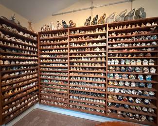 Artesania Rinconada collection shown across multiple display cases, including full display views and section photos. Entire collection is being sold as one lot. Absolutely no cherry picking. Display cases are not included and will be sold separately. Highest and best offers accepted during sale days only. All offers due by 4:00 PM Saturday, May 16, 2026.