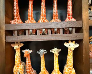 Artesania Rinconada collection shown across multiple display cases, including full display views and section photos. Entire collection is being sold as one lot. Absolutely no cherry picking. Display cases are not included and will be sold separately. Highest and best offers accepted during sale days only. All offers due by 4:00 PM Saturday, May 16, 2026.