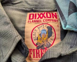 D-Tech" and "BRCC Collab"Dixxon FlannelExcellent condition Dixxon Flannel in a limited edition collaboration with Black Rifle Coffee Company. Features the classic O.D. Green and Black plaid pattern. Made with Dixxon's signature D-Tech™ fabric—moisture-wicking, wrinkle-resistant, and heavy-duty. Company 