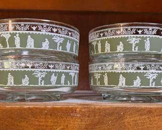 vintage LIBBEY ice cream bowls