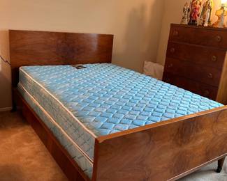 JOERNS BROS early mid century bedroom set, full size bed