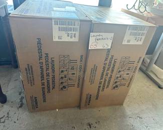 Laundry Pedestals (Pair)