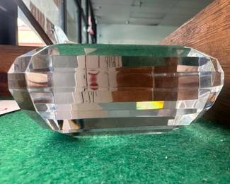 Tiffany & Co. Crystal Paperweight