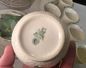 Belleek Shamrock Pattern Porcelain Collection