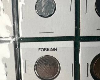 Lot of Foreign Coins 