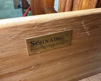 Schnadig Eight Drawer Dresser & Nightstand 