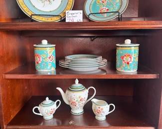  Grace Teaware Emperor Garden Porcelain Dinnerware