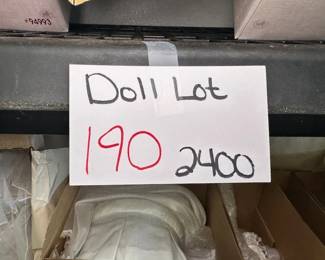 Lot of Dolls