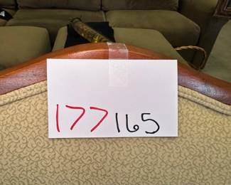 Upholstered Wooden Rocking Chair