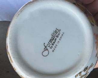 (5 ½ & 9")Two Formalities by Baum Bros Vases 