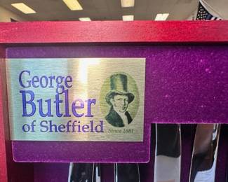 George Butler of Sheffield 60-Piece Flatware Set