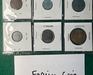 Lot of Foreign Coins 