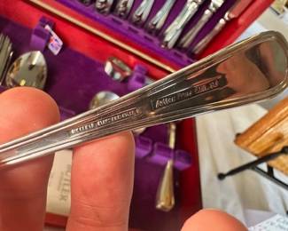 George Butler of Sheffield 60-Piece Flatware Set