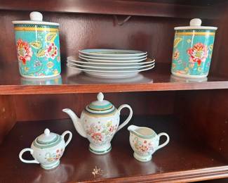  Grace Teaware Emperor Garden Porcelain Dinnerware